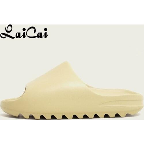 Mens Slippers Couple Outdoor Trendy Outdoor Summer Flip-Flops Beach Men and Womens Trendy Light No-sliper Comfortable Slippers