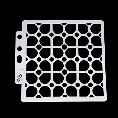 Irregular Shape Pre-drawing Hollow Out Template Layering Stencils Painting Coloring DIY Scrapbook Embossing Decorative Template