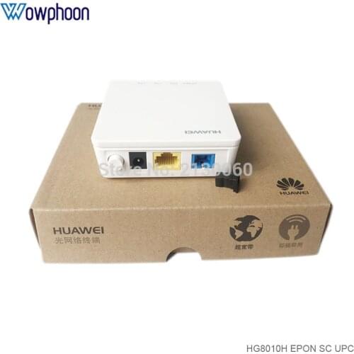 Original New HUAWEI HG8010H EPON ONU ONT FTTH SFU Router Mode 1GE Lan Port EPON terminal