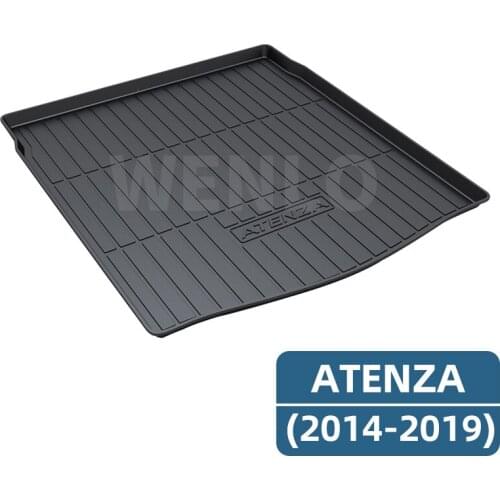 For Mazda ATENZA AXELA Hatchback Sedan CX-4 5 7 9 M3 6 2014 Trunk Mats Boot Rear Car Cargo Liner Tray Storage Pad Auto Protector