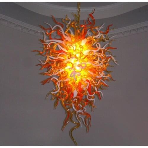 Made Art Chandelier Modern Murano Custom Lighting LED Hand Blown Glass Chandeliers for Furniture Living Room