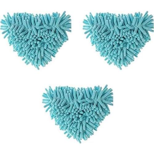 Triangular Mop Replacement Pad Super Fine Fiber Floor Mop Pads Reusable Washable Home Cleaning Accessories