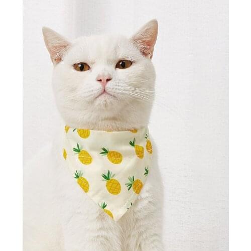 Pet Triangle Scarf Cute Ribbon Collar Tie Puppy Adjustable Bibs Neckerchief Collar Cat Dog Soft Scarf Large Dog Accessories