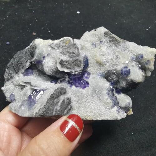 232.8g100% natural rare blue green fluorite cluster mineral crystal specimen stone and Crystal Healing Crystal