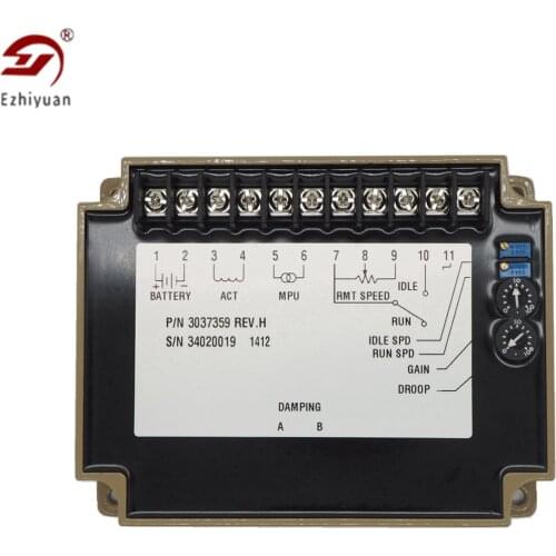 3037359 Speed Controller For Diesel Generator Electronic Governor Control Board Module