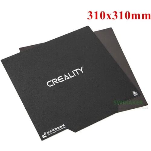 SWMAKER 310x310mm Creality 3D Printer CR-10 CR-10S Upgrade flexible Magnetic Bed Build Surface Plate A+B Heated Bed parts