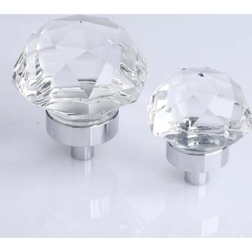 96/128/192mm Free Shipping Luxury Furniture Handles Gold Crystal Kitchen Cabinet Wardrobe Door Pulls Cupboard Dresser Knobs 2pcs