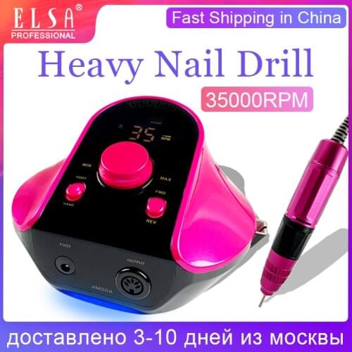 35000 RPM Nail Drills Electric Nail File With Milling Cutter For Nail Art Salon Manicure Pedicure Tool Nail Drill Machine