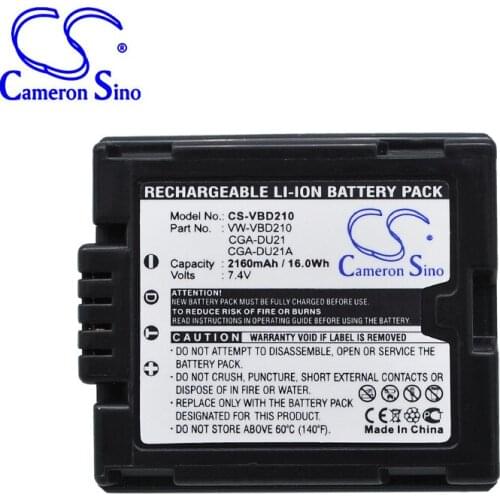 CameronSino for HITACHI DZ-BD70 DZ-BD7H DZ-BX37E DZ-GX20 DZ-GX20A DZ-GX20E DZ-HS401 for PANASONIC NV-GS100K NV-GS11 battery