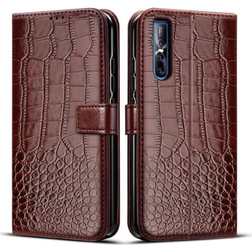 Wallet Flip Case Wallet Flip Case for VIVO V15/ V15 Pro Coque Cover Magnetic Leather Stand Phone Protective Bage