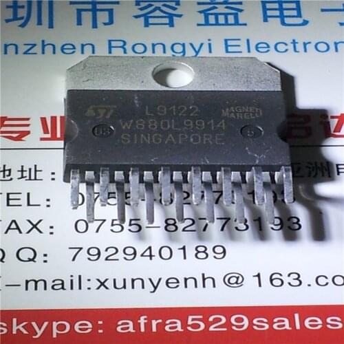 2PCS L9122 Idle drive chip For Marelli Car ic Chips ZIP-15 Auto Repair Chips