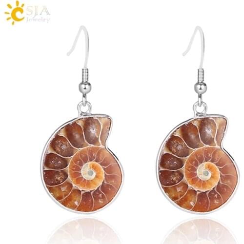 Этнические серьги CSJA Jewelry China At AliExpress