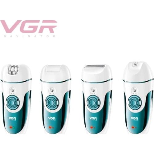 ABS full-body wash multi-function 4-in-1 hair remover Epilator, USB-powered grinding foot electric hair remover ladies shaver