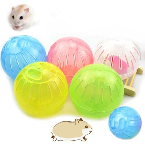 10cm Pet Hamster Ball Toys Exercise Jogging Running Balls for Small Pet Chinchilla Rodent Gerbil Rat Mouse Products