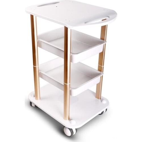 New Trolly Iron frame Assembled Holder Roller Cart For Cavitation Lipo Laer Slimming Salon Spa Beauty Machine