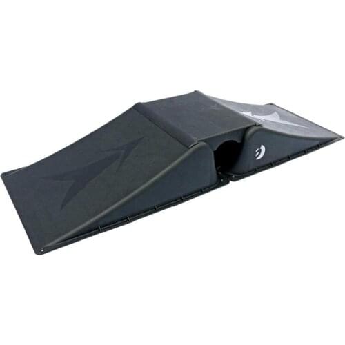 Skateboard Roller Skating Ramp Skateboard Bicycle 2 + 1 Slope Set Skateboard And Roller Skating Training Equipment Max Load 80KG