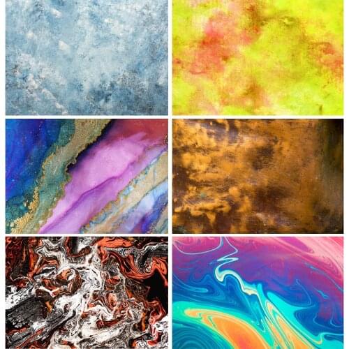 SHENGYONGBAO Art Fabric Colorful Gradient Color Photography Backgrounds Abstract Marble Painted Studio Backdrops 201021SHC-03