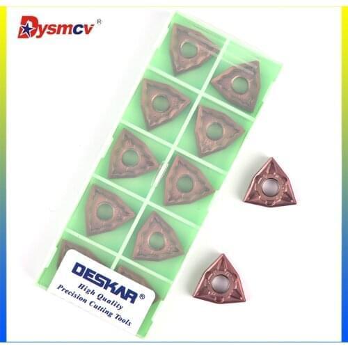 WNMG080404 WNMG080408 MQ MS MA HA JMS LF6118 DESKAR original turning tool CNC carbide blade stainless steel lathe tool