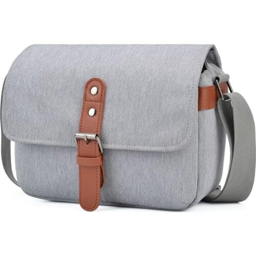 Retro Waterproof DSLR Mirrorless Camera bag Shoulder Crossbody Case for Leica Canon Nikon Sony Fujifilm Panasonic Olympus