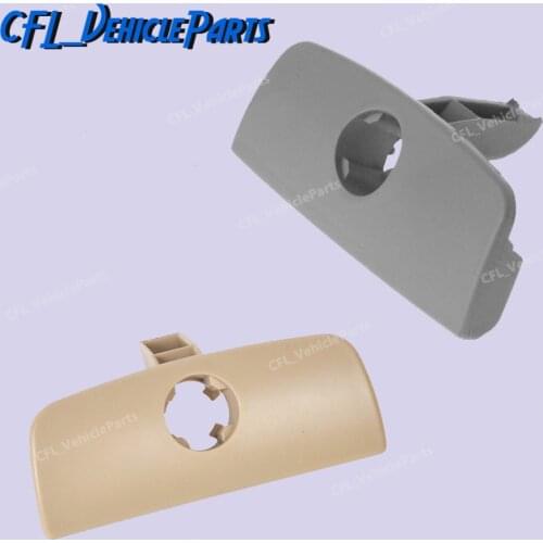 Grey Beige Storage Glove Box Handle Cover Lid with Hole 06B129723J For VW Passat B5 1998 1999 2000 2002 2004 2005
