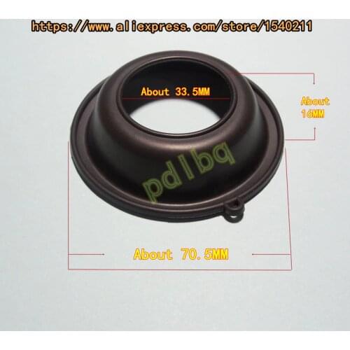 1PCS $ 6)HMHonda RC14E V-type 2-cylinder motorcycles Shadow NV750/VT750 Keihin carburetor Vacuum diaphragm