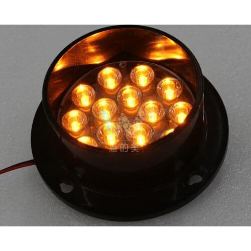 DC12V Customized 80mm LED Pixel Cluster Arrow Board Module with Optical Lens