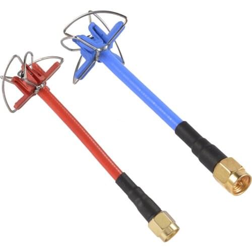 5.8GHz High Gain Circular Polarized Transmitter Four Leaf Clover Antenna For Professional FPV Racing Drone