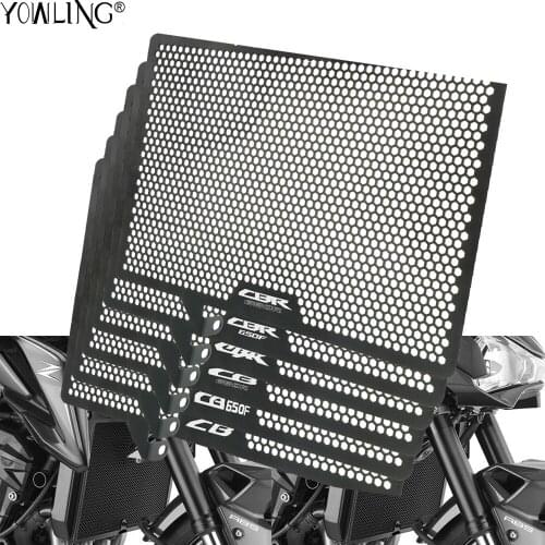 Motorcycle CNC Aluminium Radiator Grille Guard Cover For HONDA CB CBR CB650F CBR650F 2014-2018 2017 CB650R CBR650R 2018-2020