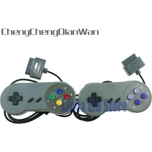 ChengChengDianWan High Quality Controller for Super for Nintendo SNES System Console Control Pad Newest 3pcs/lot