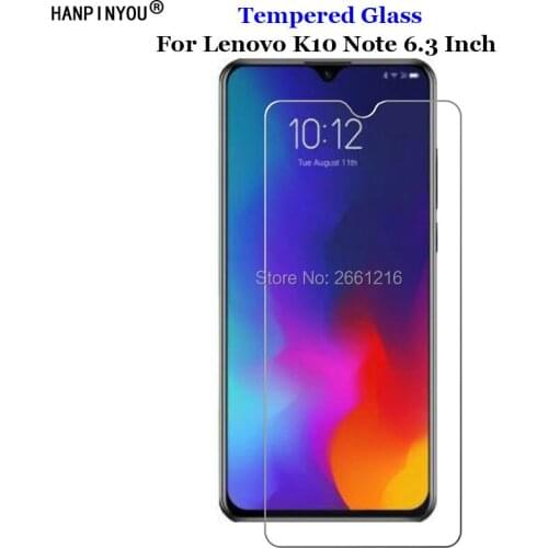 For Lenovo K10 Note 6.3" Tempered Glass 9H 2.5D Premium Phone Screen Protector Film