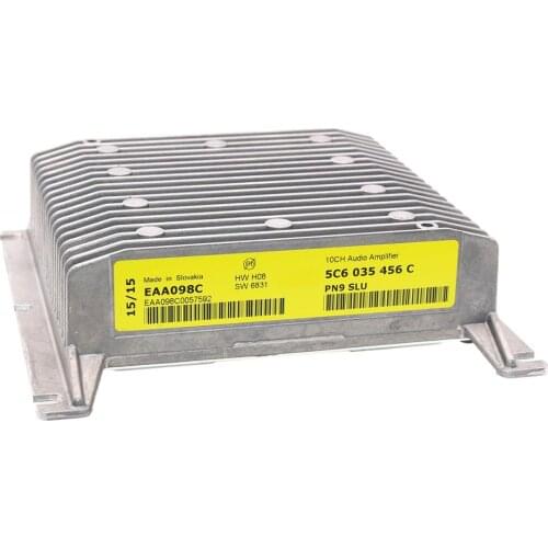 For VW Beetle Jetta Scirocco Fenda Dynaudio 10CH channels Amplifier 5C6 035 456 C