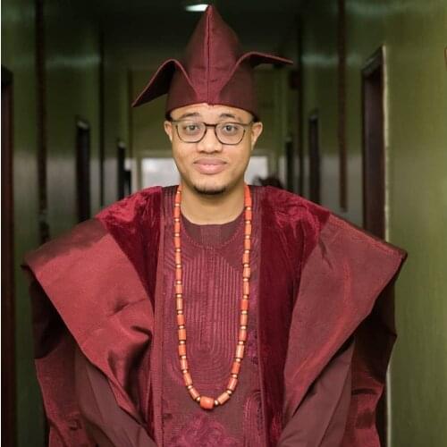 Dudo 40 Inches Edo Traditional Bridal Jewelry Set African Nigerian Weddings Coral Beads Neckalce Set Indian Jewellery Gift Set