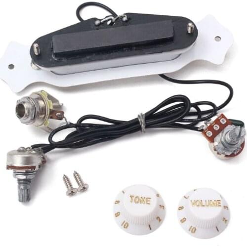 Guitar 500K Control Line Sound Hole Pickup For Cigar Box