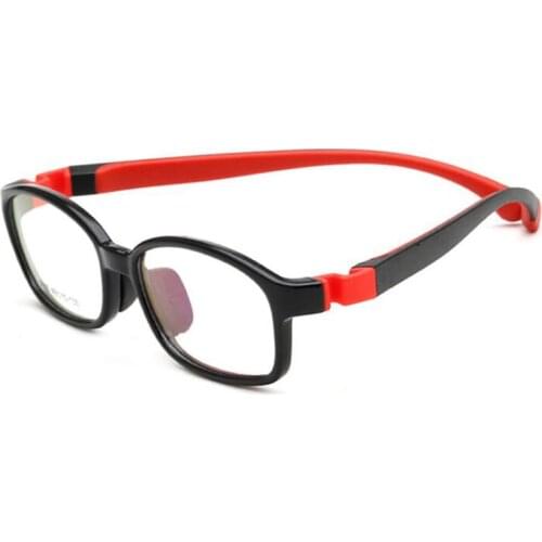 HOTOCHKI Children Optical Glasses Frame Unisex Kid Eyeglasses Prescription Eyewear for Eye Protection Spectacles Frame