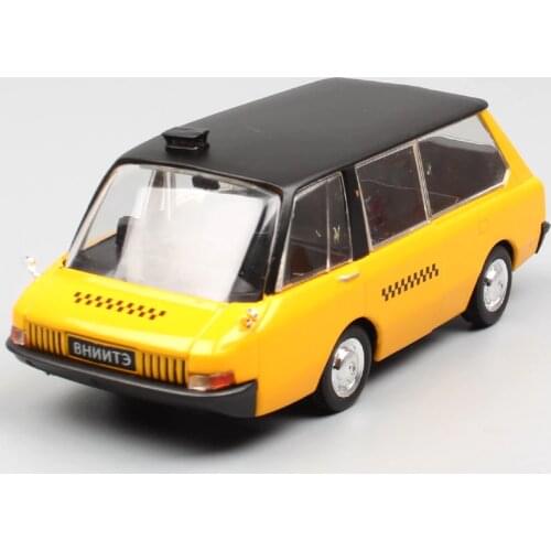 IXO 1:43 Scale Russia Soviet USSR VNIITE-PT Soviet Taxi Minibus Van conecpt diecast model cars vehicles toy for collection kids