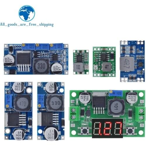 3A Adjustable DC-DC LM2596 LM2596S input 4V-35V Output 1.23V-30V dc-dc Step-down Power Supply Regulator module MP1584EN MINI360