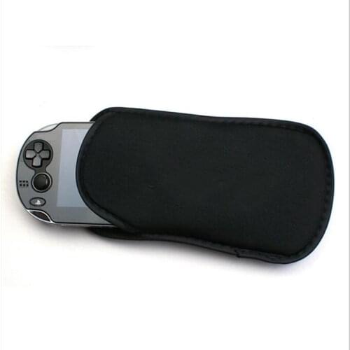 Soft Cloth Protective Carry Storage Bag Pouch Case +hand strap wrist lanyard for Sony PlayStation Psvita PS Vita PSV 1000 2000