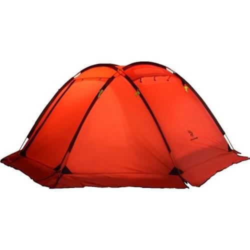 Hillman 3-4 person big space aluminum poles 210T waterproof ultralight outdoor camping tent high quality new tent