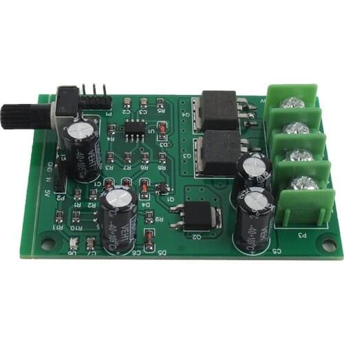 Professional Easy To Install 5v-12v Dc Brushless Motor Driver Board Controller Hard Drive Motor 3/4 Wire Accessories