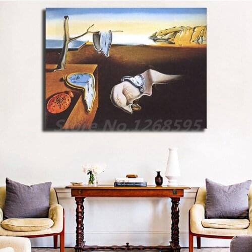 Salvadores Dalies The Face Of War HD Wall Art Canvas Posters Prints Painting Wall Pictures For Office Living Room Home Decor