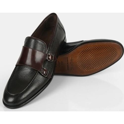 Modern Comfortable Stylish Four Season Mens Shoes Hand Painted Personalized 100% Genuine Leather