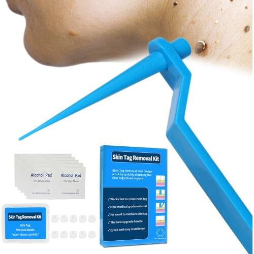Skin Tag Remover Kill Skin Mole Wart Remover Effective treatment Micro Skin With Cleansing Swabs Adult Mole Wart Face Care