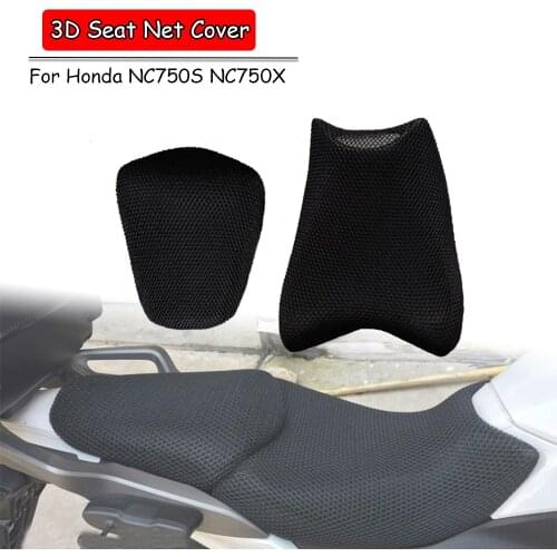 For Honda NC750X NC750S NC700S NC700X NC750 NC700 S X 2020 2018 2016 2014 2012 Seat Cowl Cushion Cover Net 3D Mesh Protector