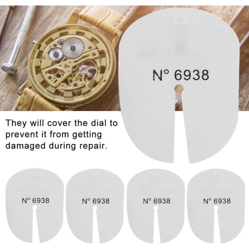 1/5pcs/set Watch Dial Protector Cover Pad for Removing Changing Wristwatch Hands Watch Part Repair Tool Accessory for Watchmaker