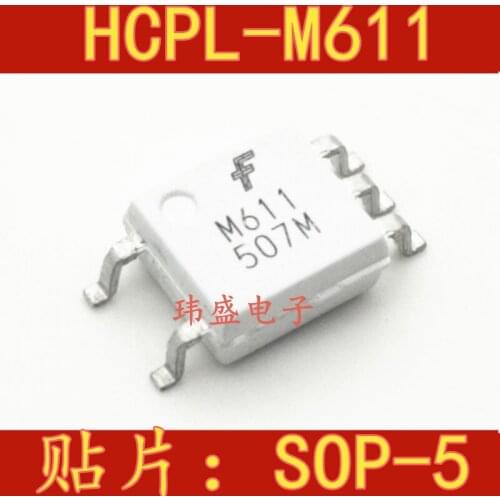 10pcs HCPL-M611 SOP-5 FODM611