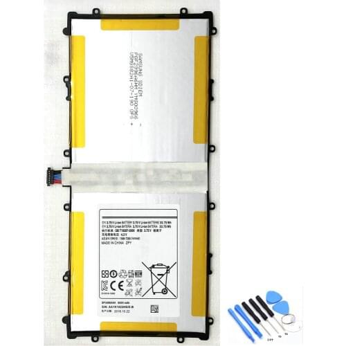 100% NEW Original SP3496A8H 9000mAh battery for Samsung Google Nexus 10 GT-P8110 HA32ARB Tablet Battery