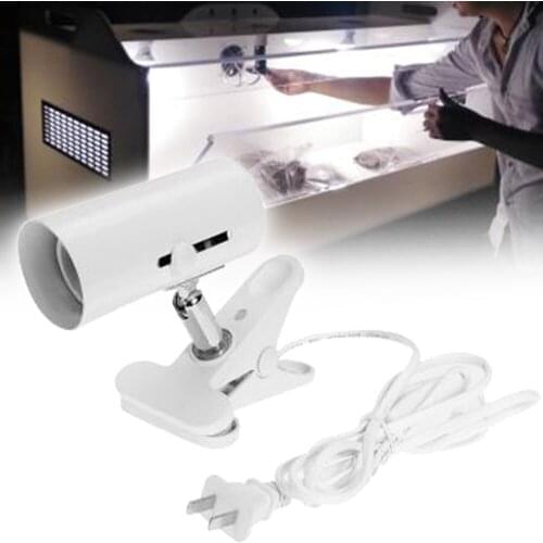 200W Ceramic Heat UV UVB Light Lamp Holder For Chicken Brooder Reptile Basking White