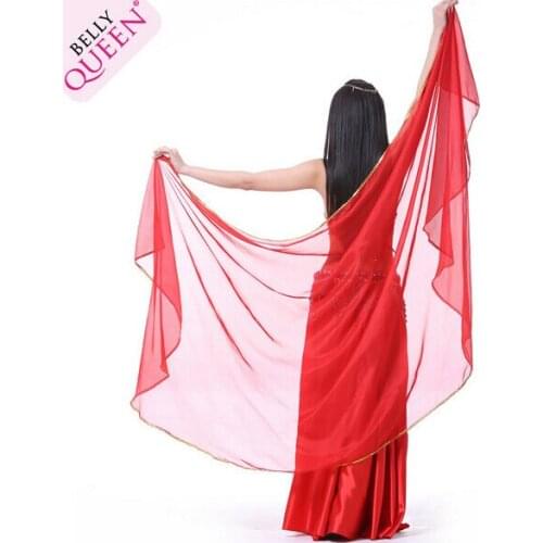 9 piece 250x120 cm New gypsy sari tribal belly dance accessories indian dress chiffon scarf scarves belly dancing accessories