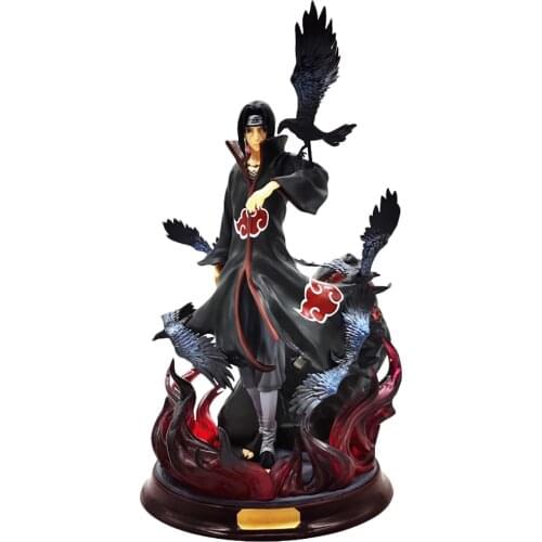 Naruto Shippuden Action Figure Animal Figurine Akatsuki Pain Uchiha Itachi GK Figma Action Figure Statue Figma Toys Modle Doll