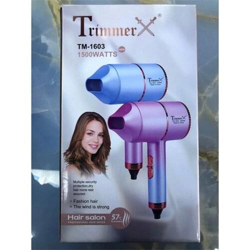 Hair dryer household heated and cooled household appliances powerful anti-static modeling instrument with volume and anions